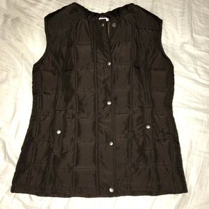 GAP slimming Dark Brown Vest XS